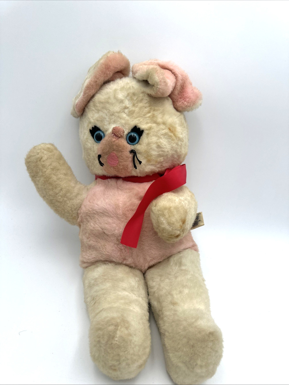 Vintage Knickerbocker Bunny Rabbit Animals of Distinction Plush Stuffed Toy